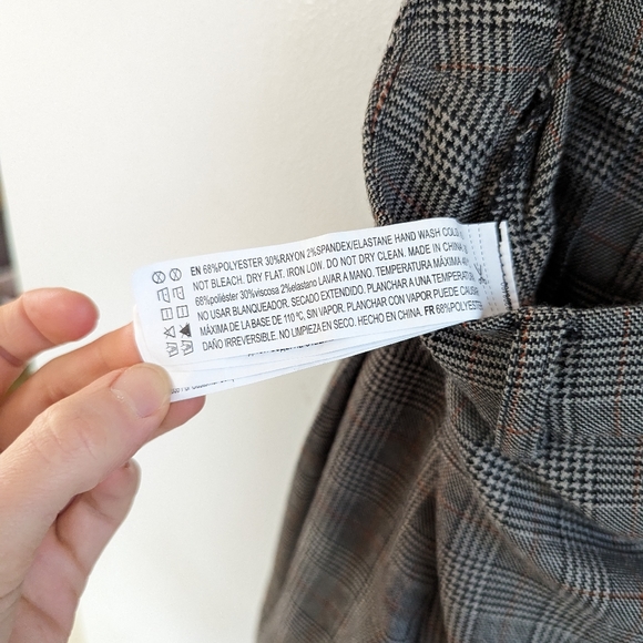 Forever 21 X Disney Plaid Faux Wrap Pleated Mini Skirt - Picture 9 of 9